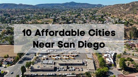 affordable areas around san diego